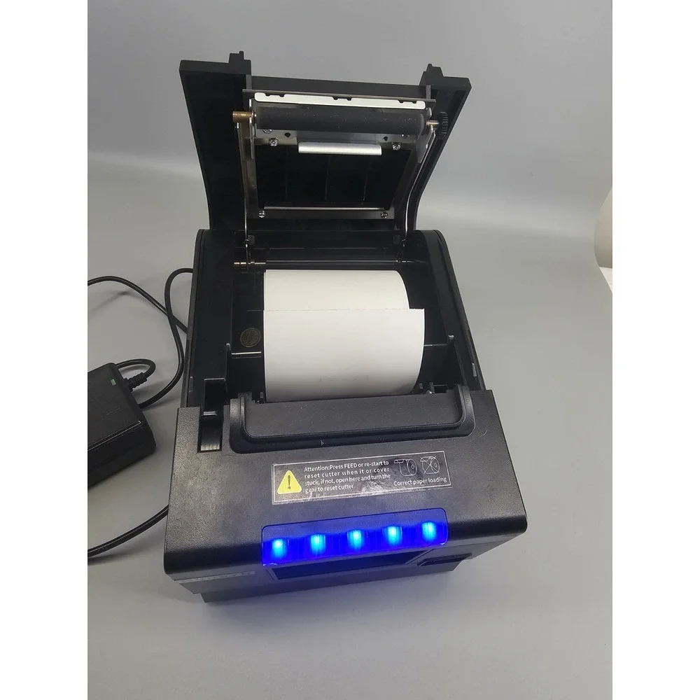 MUNBYN ITPP068 80mm POS Thermal Receipt Printer • USB Serial Ethernet • P068
